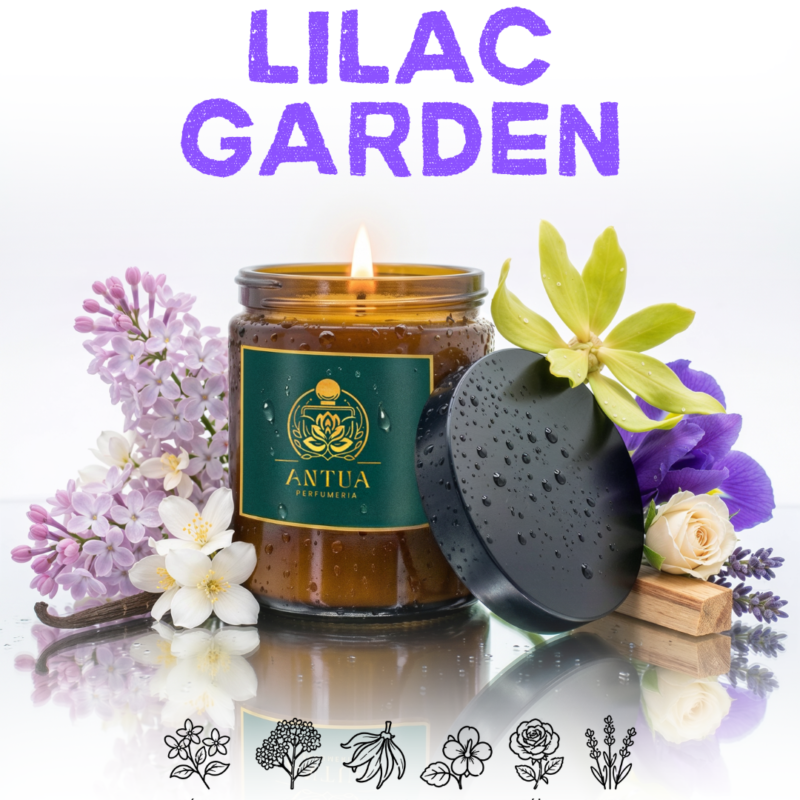 Świeca Sojowa - Lilac Garden